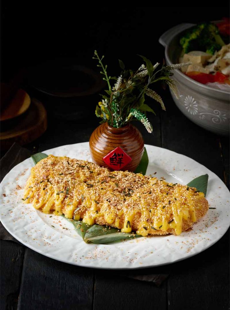 藍帶起司鮭魚排
